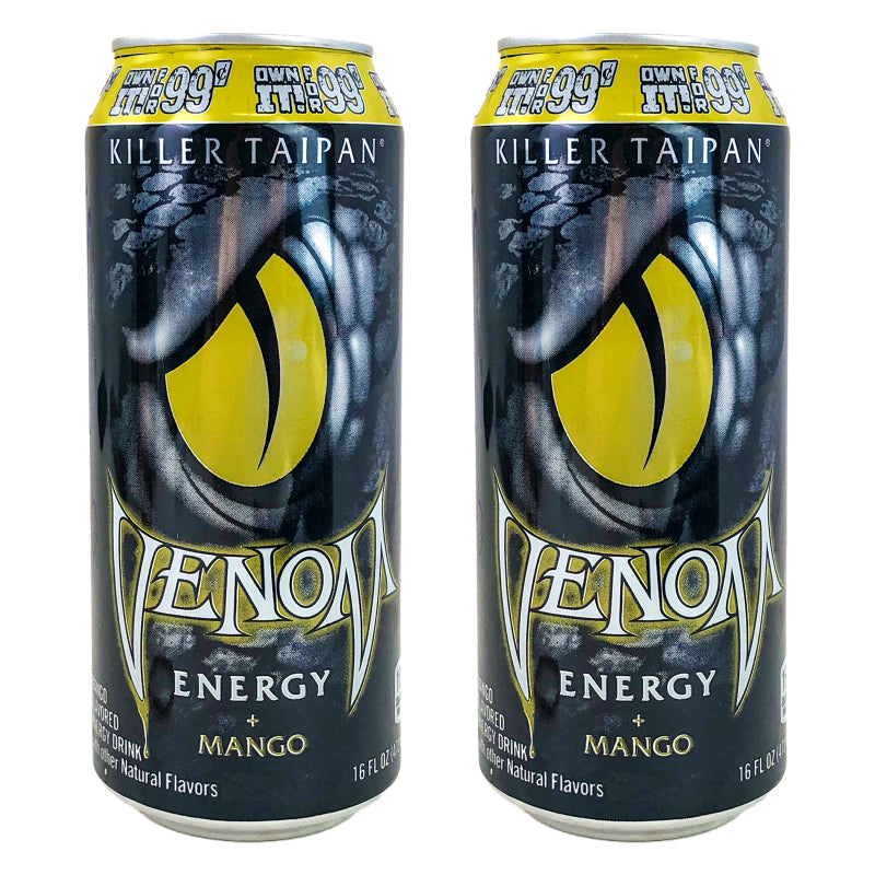 Venom Energy + Mango Can Diversion Stash Hideaway Safe