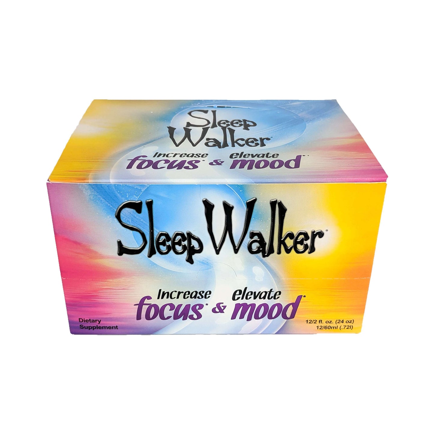Sleep Walker Drink 2oz 60ml, Focus & Mood Optimizer, 12-Pack Box
