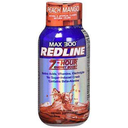 VPX Max 300 Redline Energy Shot 2.5oz. - Peach Mango