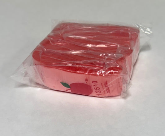 Apple Bags Mini Zip Resealable Baggies, 12510 Red 1.25" x 1" 100ct / 1000ct / 3000ct