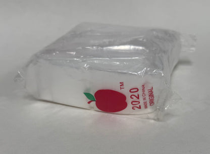 Apple Bags Mini Zip Resealable Baggies, 2020 Clear 2" x 2" 100ct / 1000ct / 3000ct