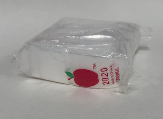 Apple Bags Mini Zip Resealable Baggies, 2020 Clear 2" x 2" 100ct / 1000ct / 3000ct