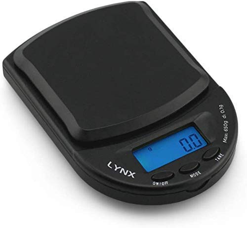 Truweigh Lynx Digital Scale, 650g x 0.1g, Black