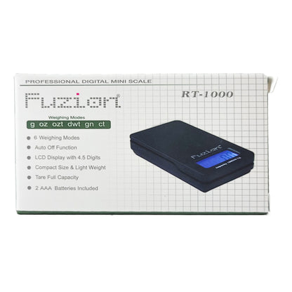 Fuzion RT-1000 Personal Mini Digital Scale, 1000g x 0.1g