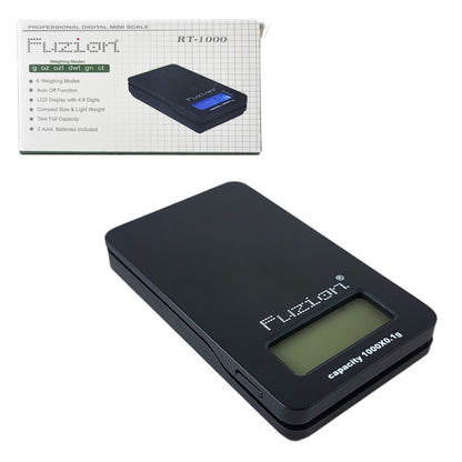 Fuzion RT-1000 Personal Mini Digital Scale, 1000g x 0.1g