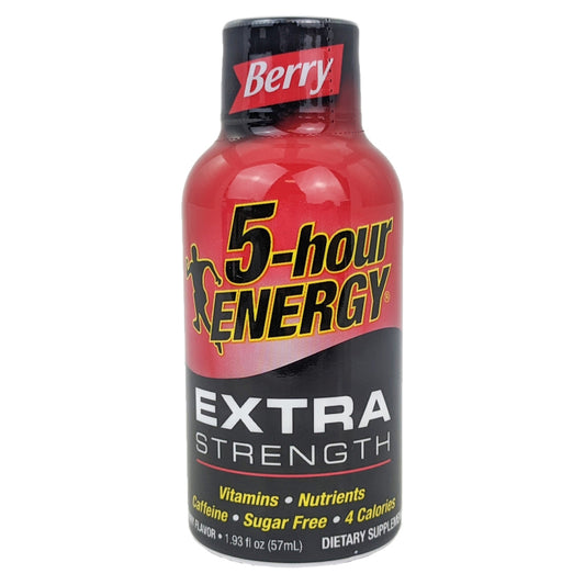 Extra Strength Berry 5-Hour Energy Drink Shots 1.93oz - 1 Bottle