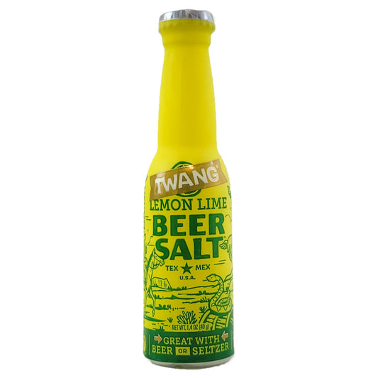 Lemon Lime Flavor 1.4 OZ Twang Beer Salt Bottles, 1ct to 48ct