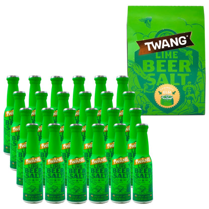 Lime Flavor 1.4 OZ Twang Beer Salt Bottles, 1ct to 48ct