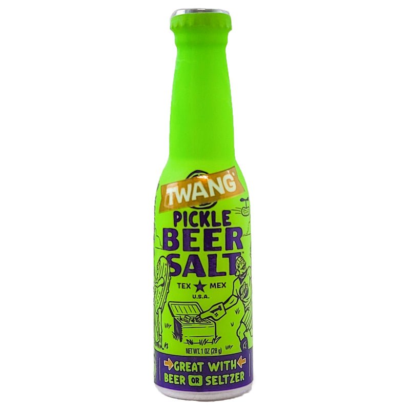 Pickle Flavor 1 OZ Twang Beer Salt Bottles, 1ct to 48ct