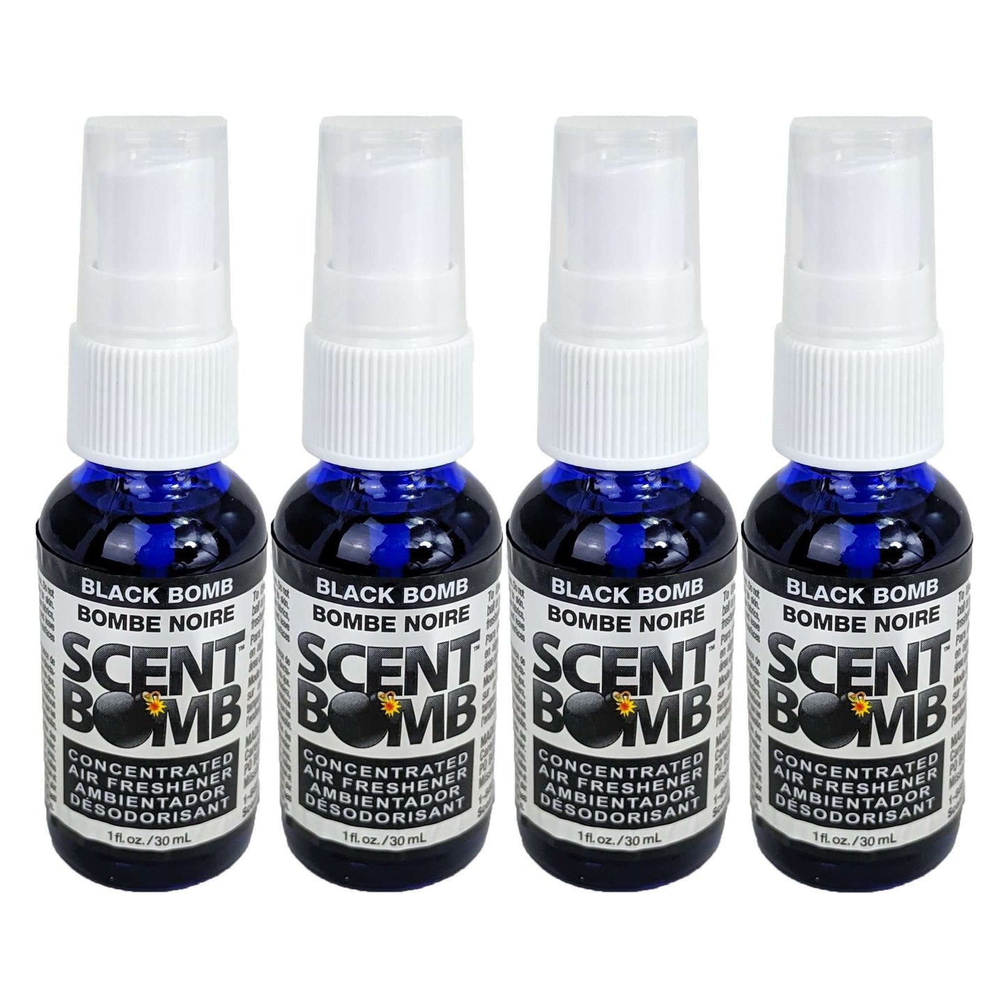 4-Pack Scent Bomb 1OZ Air Freshener Sprays