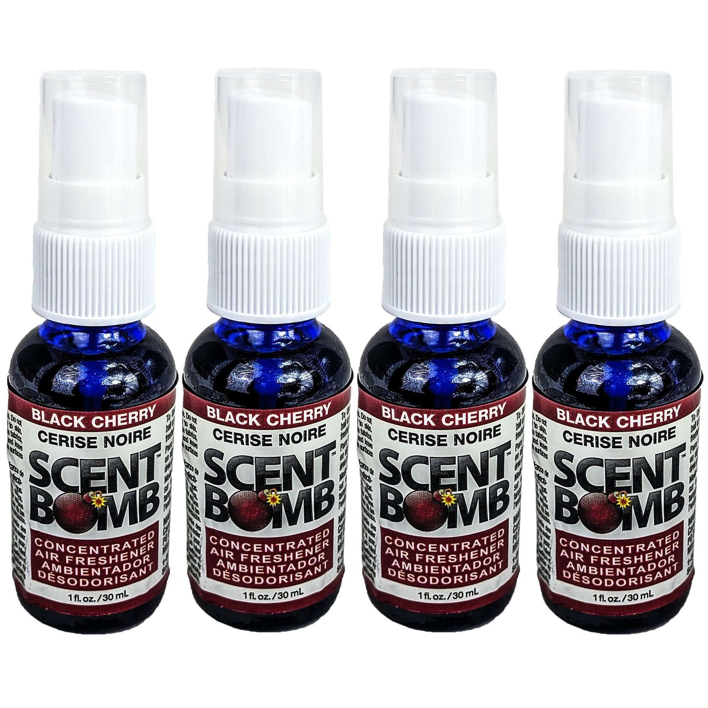 4-Pack Scent Bomb 1OZ Air Freshener Sprays