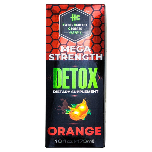 Total Healthy Cleanse Detox Drink 16 fl oz/473ml, Orange