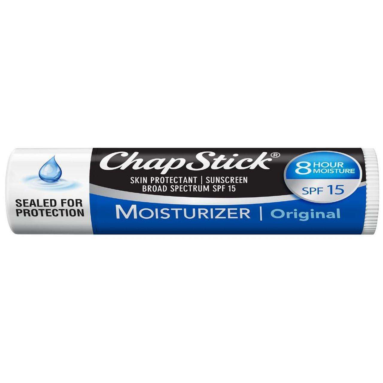 Chapstick Moisturizer Original Lip Balm .15oz (4g)