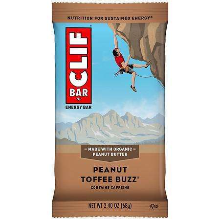Clif Peanut Toffee Buzz Energy Bar 2.40oz. (68g)