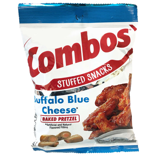 Combos Buffalo Blue Cheese Baked Pretzel 6.3oz. (178.6g)