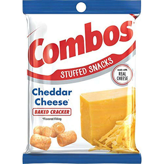 Combos Cheddar Cheese Baked Cracker 6.3oz. (178.6g)