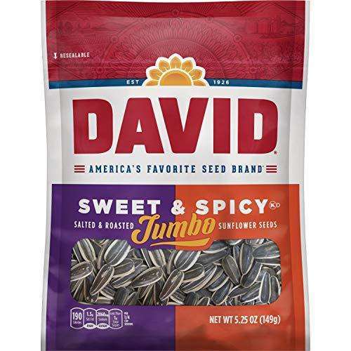 David Sweet & Spicy Jumbo Sunflower Seeds 5.25oz. (149g)