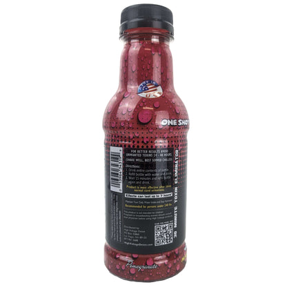 High Voltage Detox Drink, 16oz Pomegranate Flavor