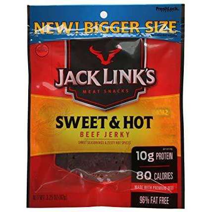 Jack Link's Sweet & Hot Beef Jerky 3.25oz. (92g)