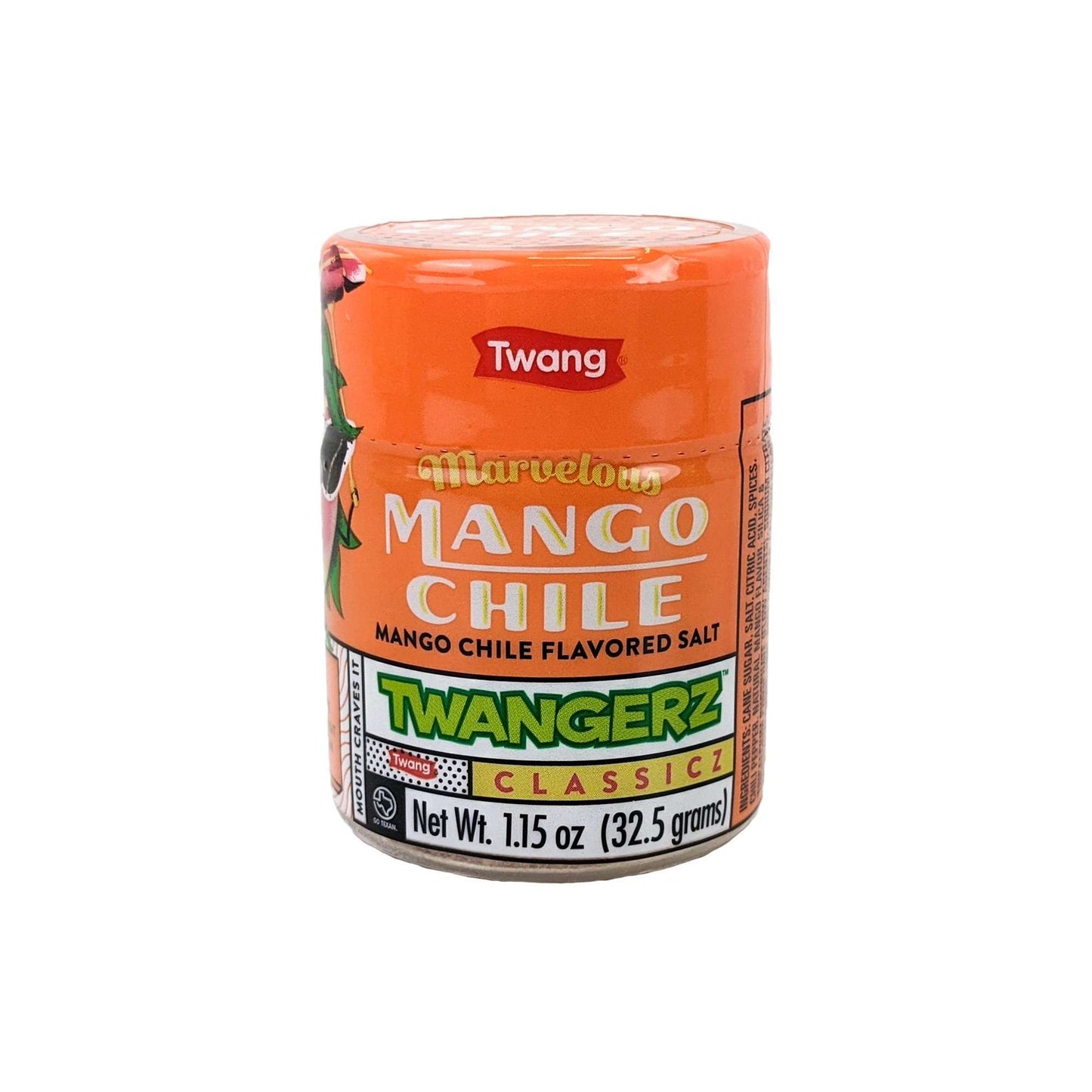 Mango Chile Flavor Twang Twangerz Snack Topping, 1 Shaker