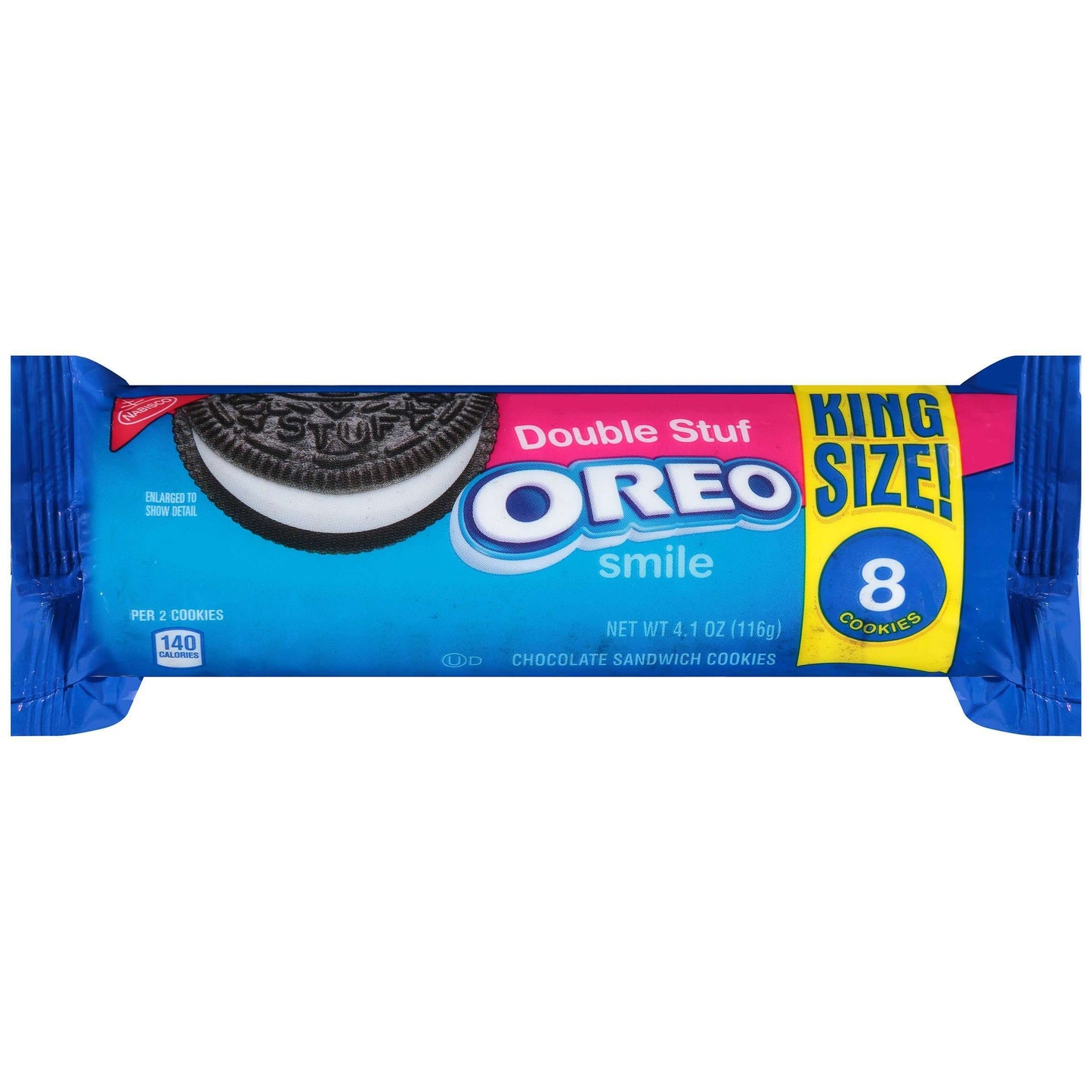 Oreo Double Stuff King Size - 8 Cookies 4.1oz (116g)
