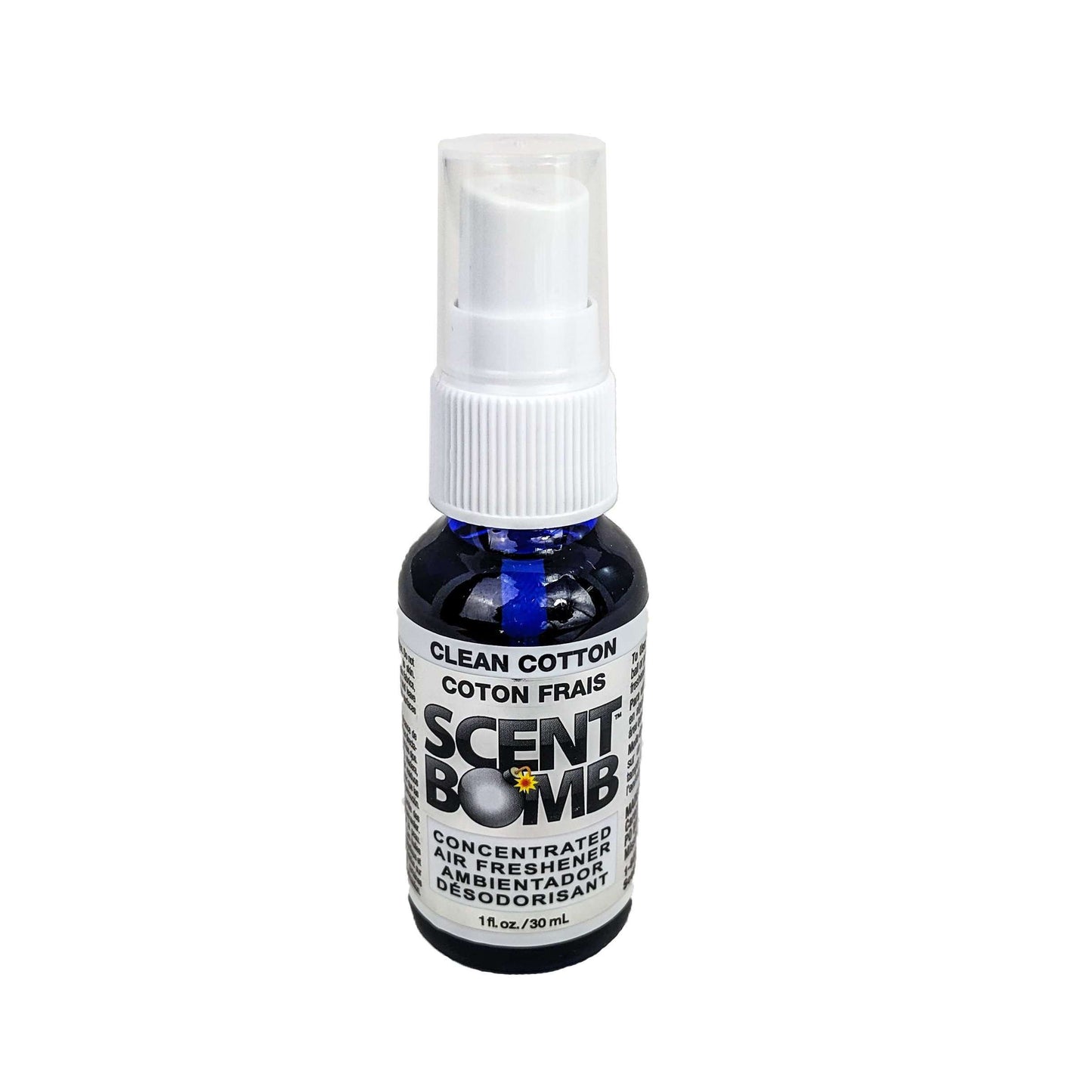 Scent Bomb Air Freshener Spray - 1OZ - Clean Cotton Scent