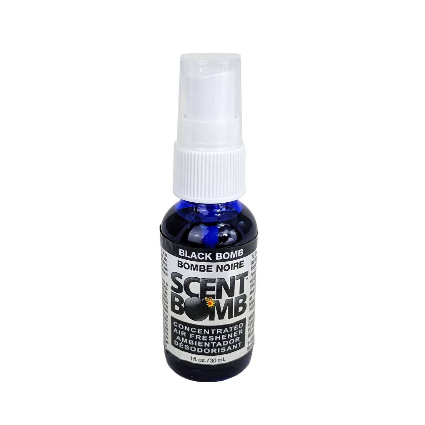 Scent Bomb Air Freshener Spray, 1OZ, Black Bomb Scent