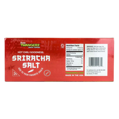 Sriracha Flavor Twang Twangerz Snack Topping, 1 Shaker