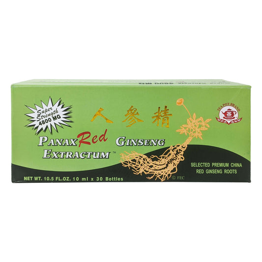 Teapot Brand 4800mg Panax Red Ginseng Extract Drink, Box of 30 Bottles