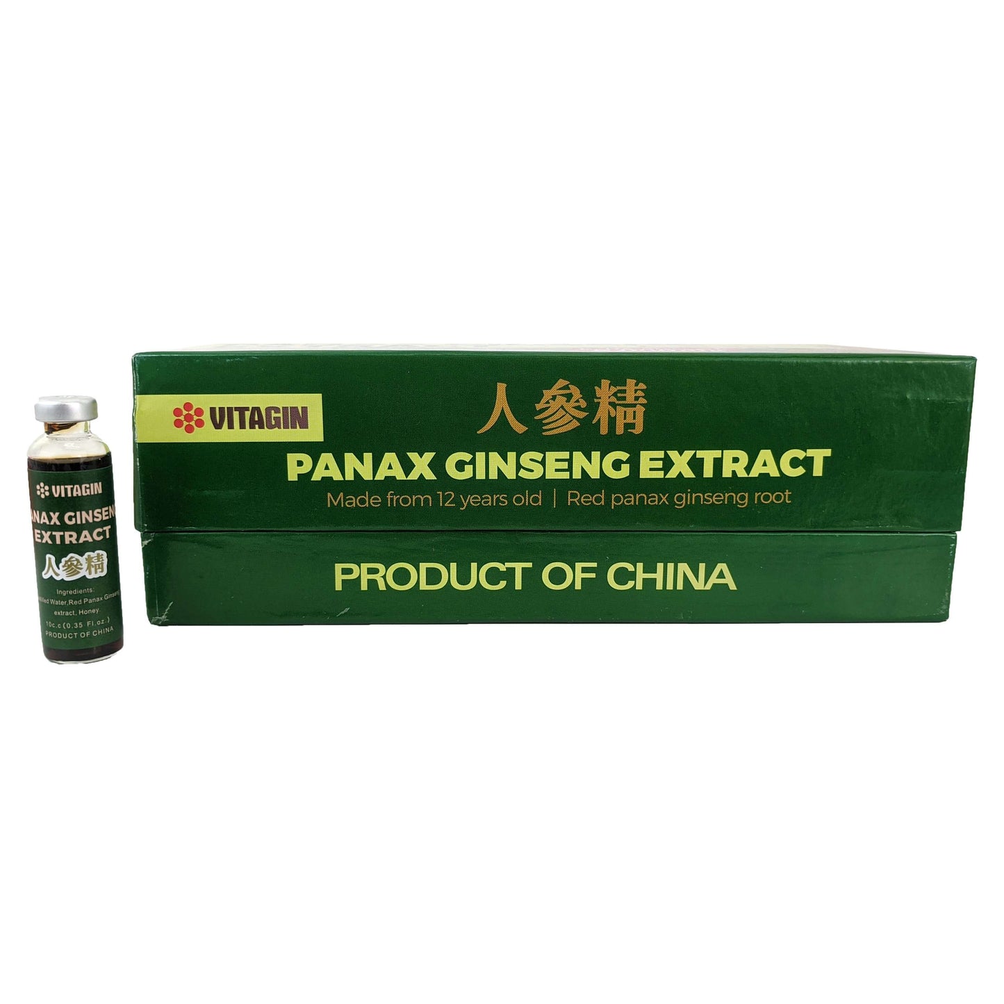 Vitagin Premium Panax Ginseng Extract Drink, Box of 30x 10ml Bottles